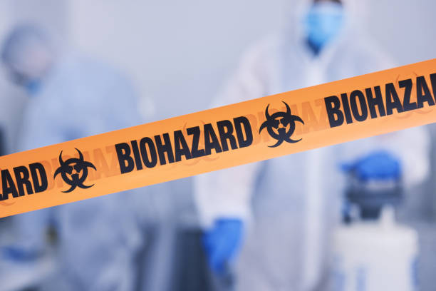 Professional Biohazard technician working in Morrisville, NC